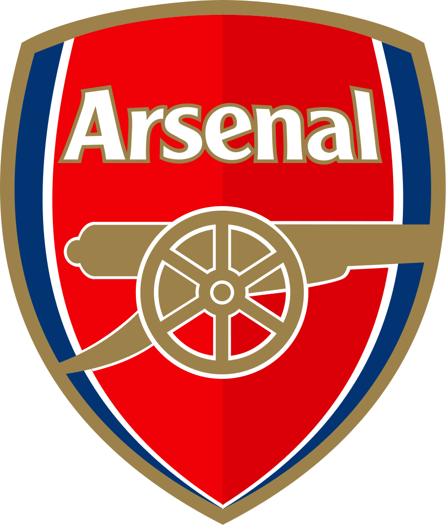 	The badge of the team Arsenal.
