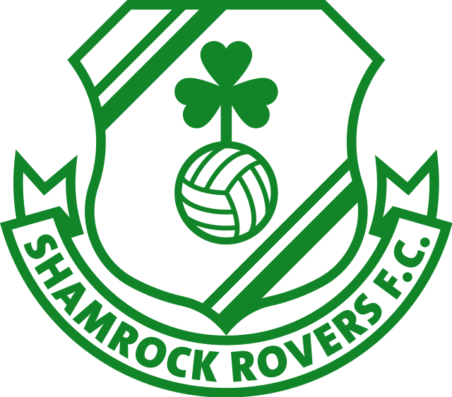 	The badge of the team Shamrock Rovers.
