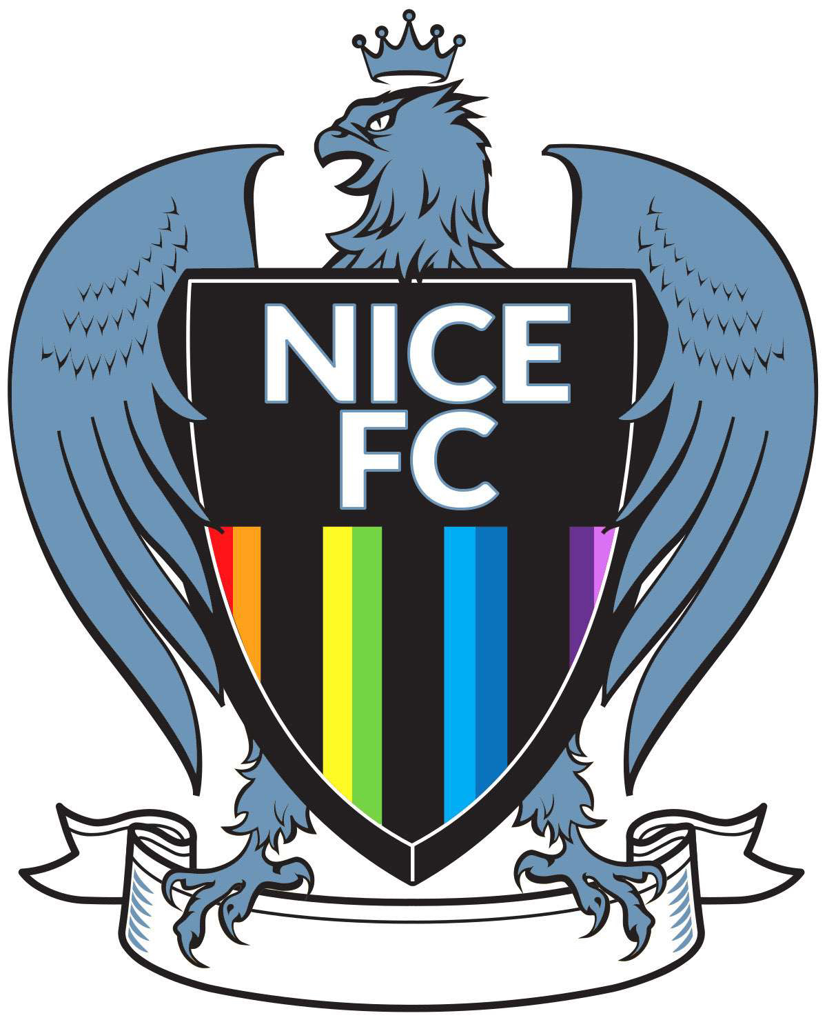 	The badge of the team Nice FC.
