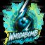 The badge of the team WHODABOMB.