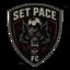 	The badge of the team Set Pace FC.
