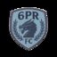 	The badge of the team 6PR FC.

