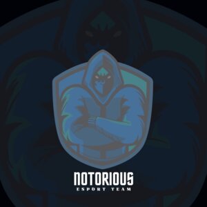 	The badge of the team Notorious.
