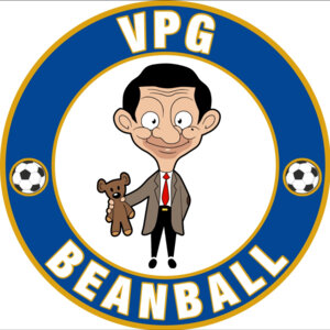 	The badge of the team Beanball.
