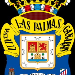 	The badge of the team Las Palmas.
