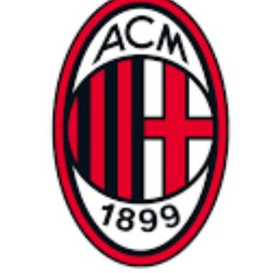 	The badge of the team AC Milan.
