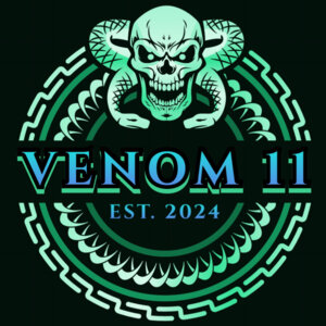 	The badge of the team VENOM 11 6s.
