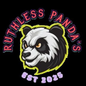 	The badge of the team RUTHLESS PANDAS.
