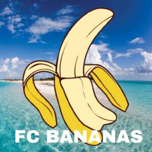 	The badge of the team FC Bananas.
