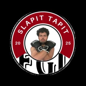 	The badge of the team Slapit Tapit.
